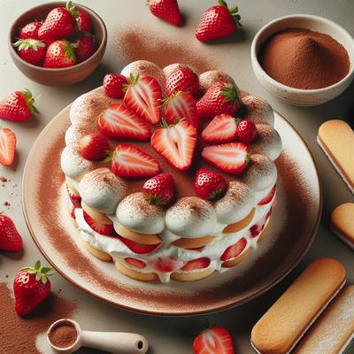 Image of Strawberry Tiramisu