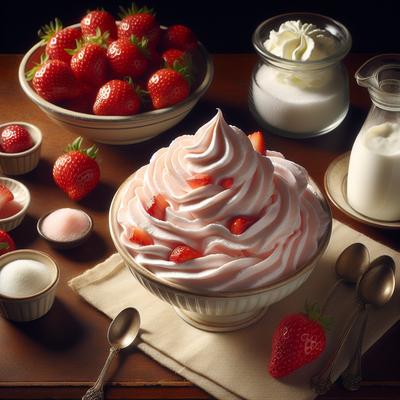 Image of Strawberry Whipped Cream