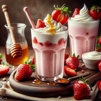 Image of Strawberry Yogurt Shakes