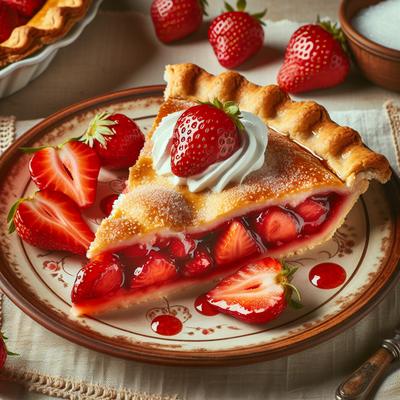 Image of Strawn's Fresh Strawberry Pie