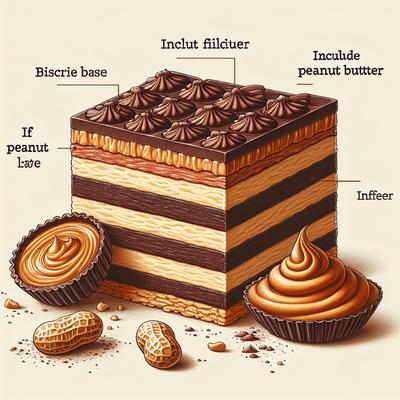 Image of Striped Delight W or W O Peanut Butter