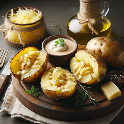 Image of Stuffed Alfredo Potatoes