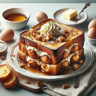 Image of Stuffed Brioche French Toast