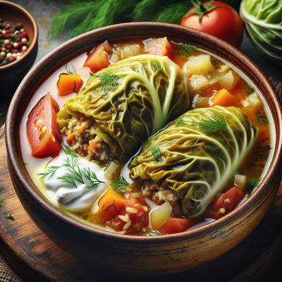 Image of Stuffed Cabbage Soup