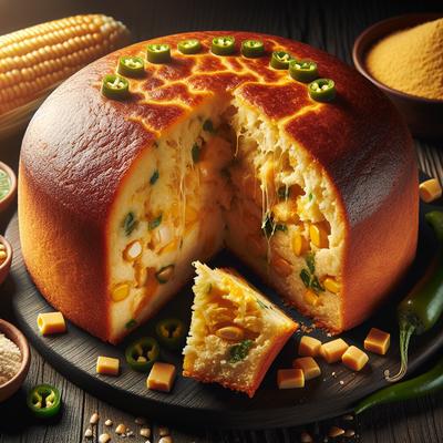 Image of Stuffed Cornbread