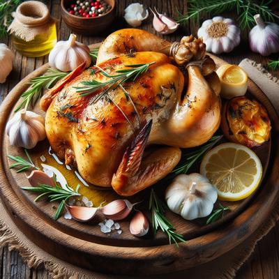 Image of Stuffed Cornish Hen