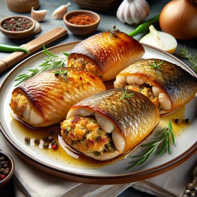 Image of Stuffed Fish Fillets