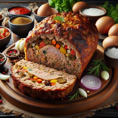 Image of Stuffed Meatloaf