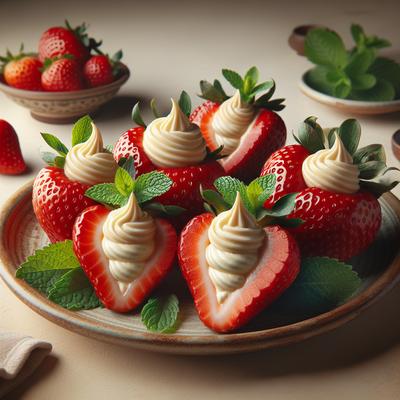 Image of Stuffed Strawberries Elegante