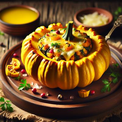 Image of Stuffed Sunburst Pattypan Squash