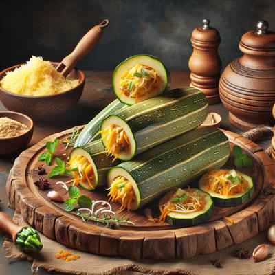 Image of Stuffed Zucchini Hairy Melon