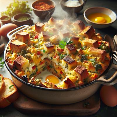Image of Stuffing Breakfast Strata