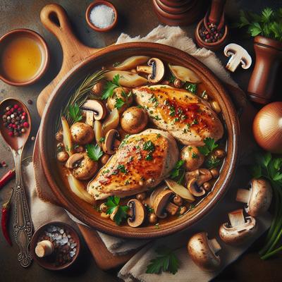 Image of Succulent Chicken Marsala