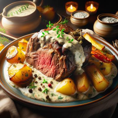 Image of Succulent Sour Cream Pot Roast