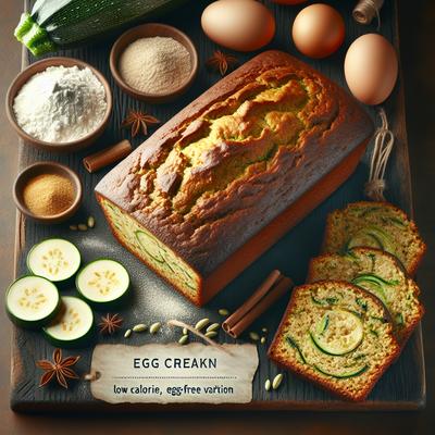 Image of Succulent Zucchini Bread Low Calorie Egg Free