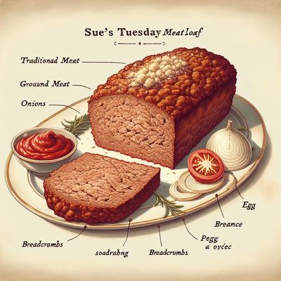 Image of Sue's Tuesday Meatloaf