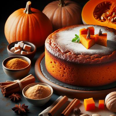 Image of Sue's Very Rich Pumpkin Cake
