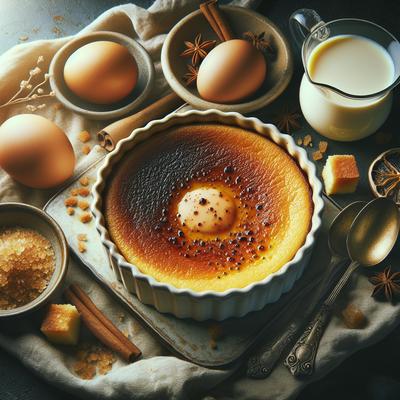 Image of Suffolk Baked Custard
