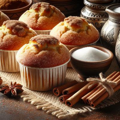 Image of Sugar and Cinnamon Spice Muffins