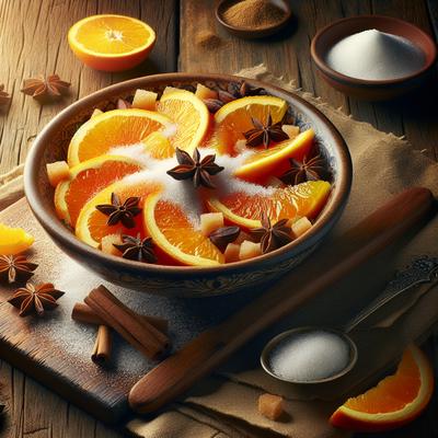 Image of Sugar and Spice Orange Salad