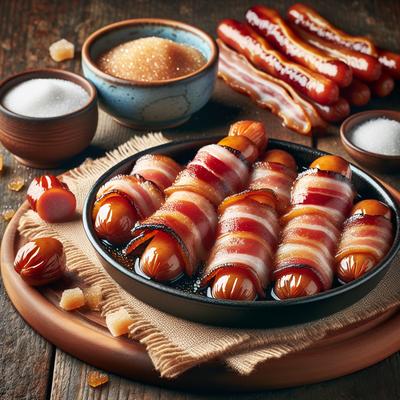 Image of Sugar Bacon Wrapped Smokies