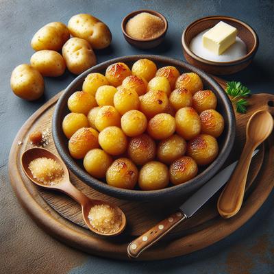 Image of Sugar Browned Potatoes Danish