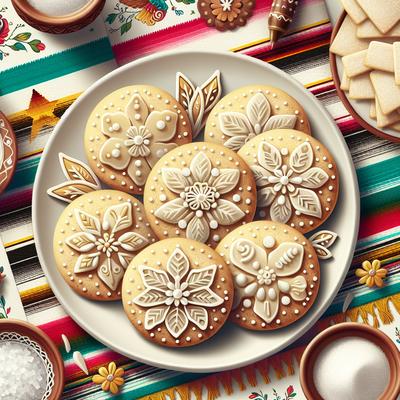 Image of Sugar Cookies with Mexican Flair