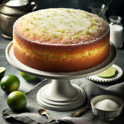 Image of Sugar Crusted Lime Cake