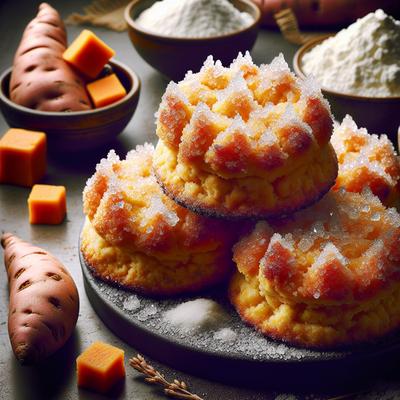 Image of Sugar Crusted Sweet Potato Biscuits