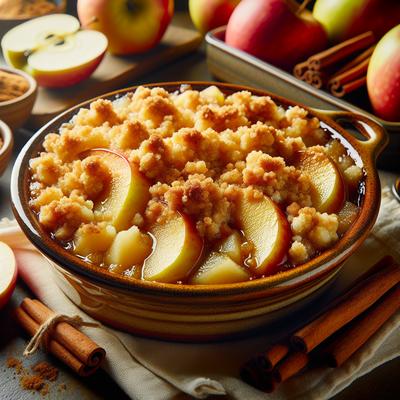 Image of Sugar Free Apple Cobbler