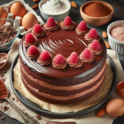 Image of Sugar Free Chocolate Cake with Chocolate Buttercream Icing
