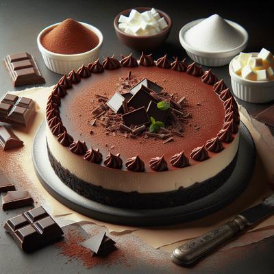 Image of Sugar Free Chocolate Cheesecake