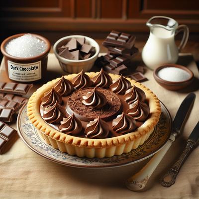 Image of Sugar Free Chocolate Cream Pie Diabetic