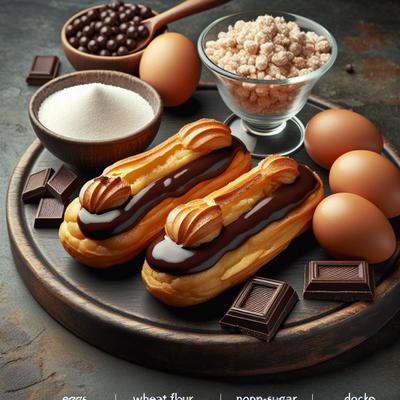 Image of Sugar Free Chocolate Eclairs