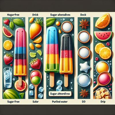 Image of Sugar Free Dripless Popsicles