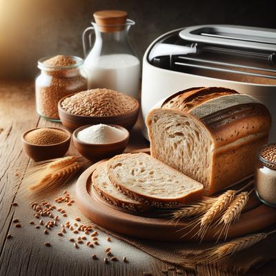 Image of Sugar Free Fat Free Whole Wheat Bread Bread Maker