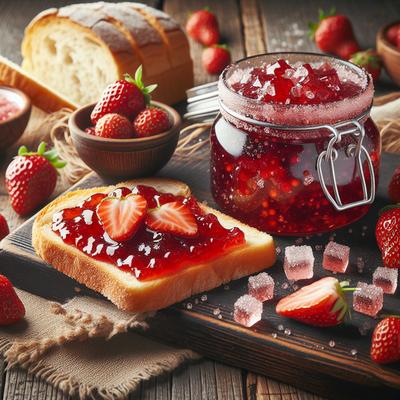 Image of Sugar Free Freezer Strawberry Jam