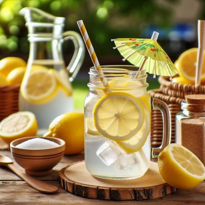 Image of Sugar Free Homemade Lemonade