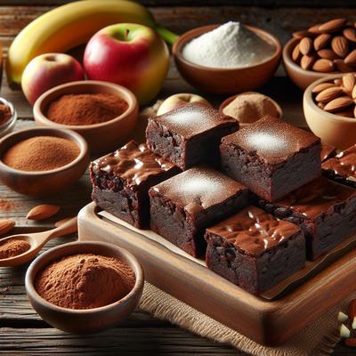 Image of Sugar Free Naturally Sweetened Brownies