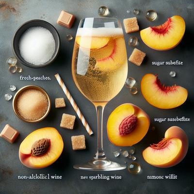 Image of Sugar Free Peach Bellini's