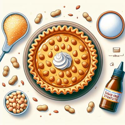 Image of Sugar Free Peanut Butter Pie