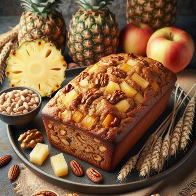 Image of Sugar Free Pineapple Nut Bread