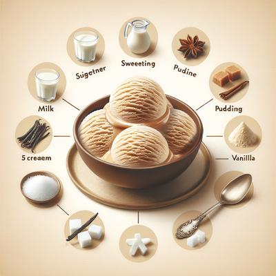 Image of Sugar Free Pudding Ice Cream