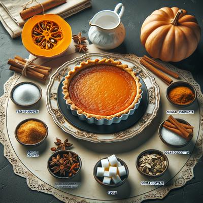 Image of Sugar Free Pumpkin Dessert