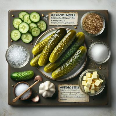 Image of Sugar Free Refrigerator Bread Butter Pickles