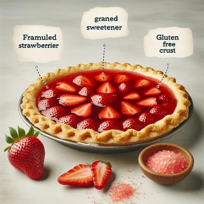 Image of Sugar Free Strawberry Pie