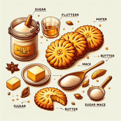 Image of Sugar Mace Cookies