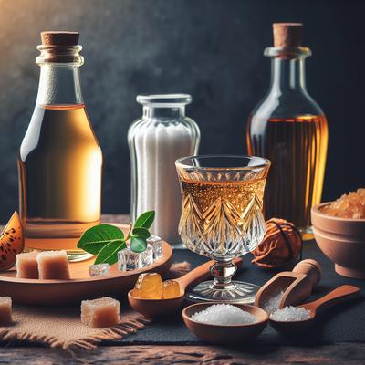 Image of Sugar Syrup for Light or Dark Spirits Pete Evans