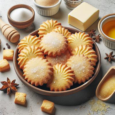 Image of Sugar Topped Butter Cookies