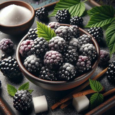 Image of Sugared Blackberries